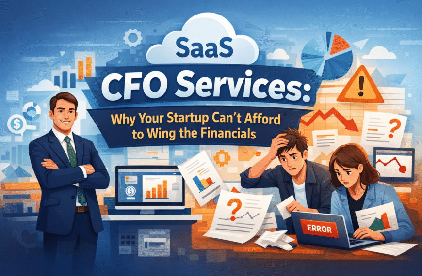 SaaS CFO Services: Why Your Startup Can't Afford to Wing the Financials